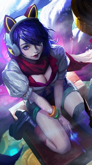 Arcade Ahri from LoL 4K