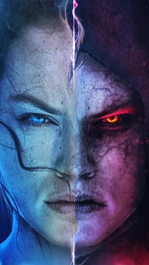 Dark Side, Rey, Star Wars the Rise of Skywalker, 4k