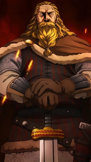 King Harald from Vinland Saga 4K