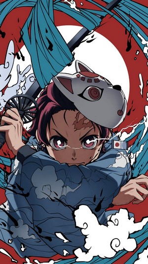 Tanjiro, Kimetsu no Yaiba, 4k