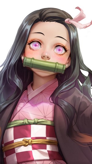 Nezuko Kamado from Kimetsu no Yaiba 4K