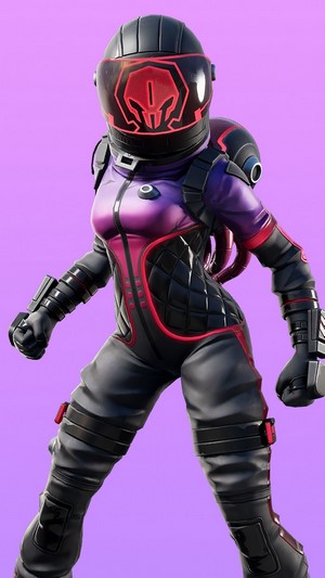 Corrupted Voyager Fortnite Skin 4K