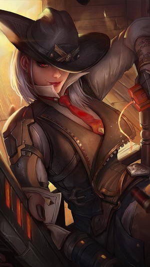 Ashe from Overwatch 4K