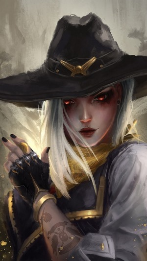 Ashe from Overwatch 4K