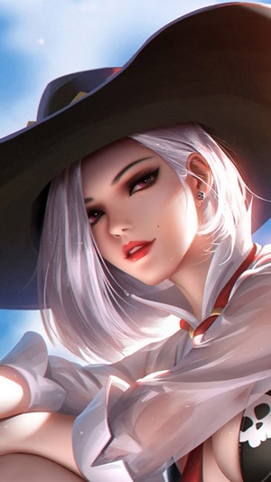 Ashe, Bikini, Overwatch, 4k