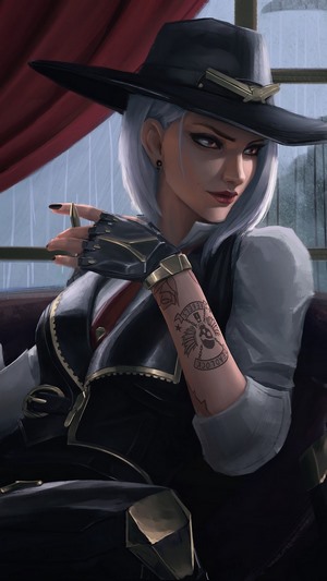 Ashe from Overwatch 4K