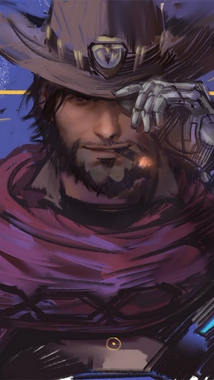 McCree from Overwatch 4K