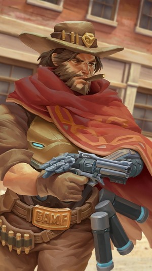 McCree from Overwatch 4K