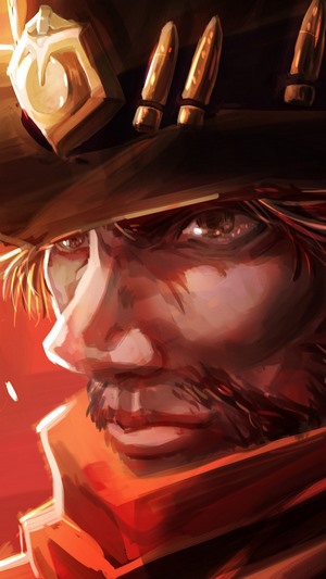 McCree from Overwatch 4K