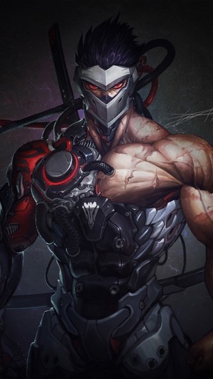 Genji from Overwatch 4K