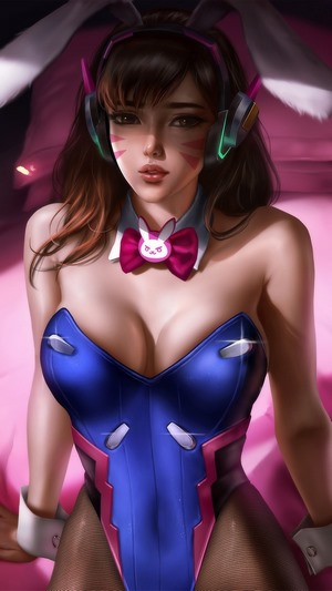D.Va, Overwatch, 4k