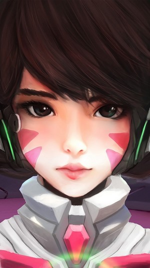 D.Va from Overwatch 4K