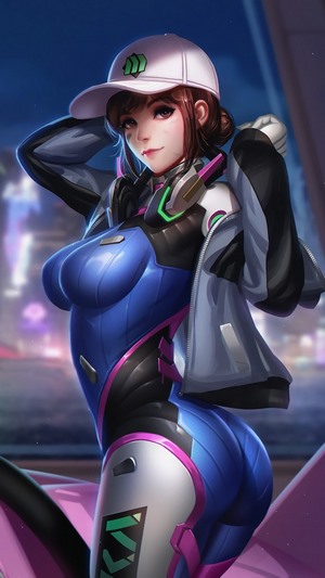 D.Va, Overwatch, 4k