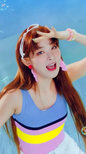 Seulgi from Red Velvet in Umpah Umpah music video