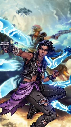 Amara from Borderlands 3 in 4K
