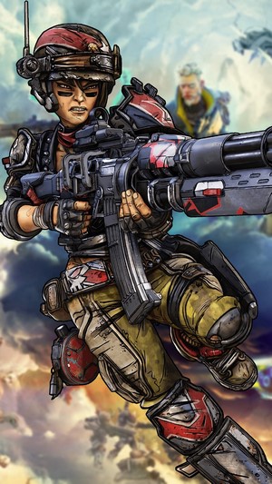 Moze from Borderlands 3 in 4K