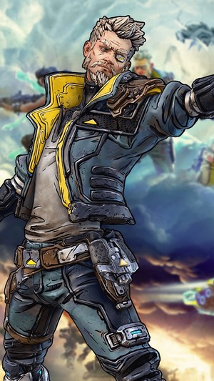Zane from Borderlands 3 in 4K