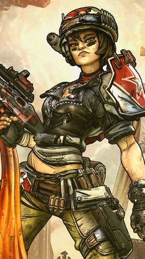 Moze from Borderlands 3 in 4K
