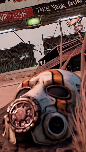Psycho Mask from Borderlands 3 4K