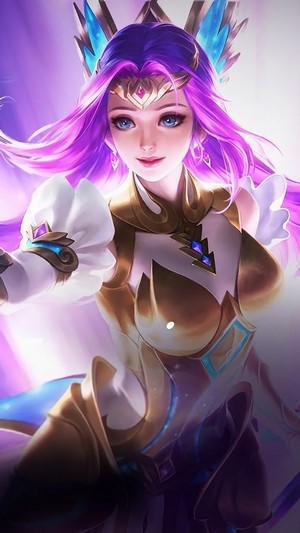 Odette, Virgo, Zodiac, Skin, Mobile Legends, 4k