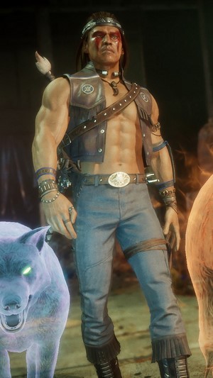 Nightwolf, Spirit, Animals, Mortal Kombat 11, 4k