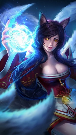 Ahri, LoL, Orb, 4k