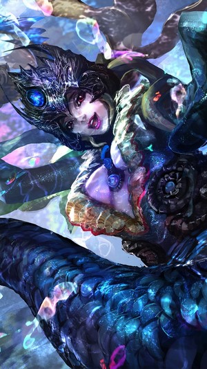 Nami from League of Legends 4K