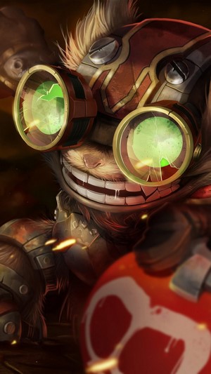 Ziggs from League of Legends 4K