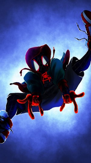 Miles Morales, Spider-Man Into the Spider-Verse, 4k