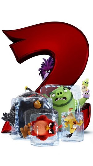 The Angry Birds Movie 2 characters in ice
