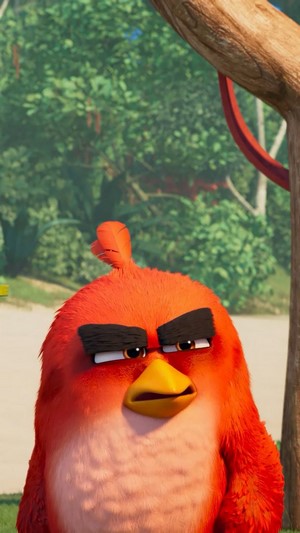 Red from The Angry Birds Movie 2 4K