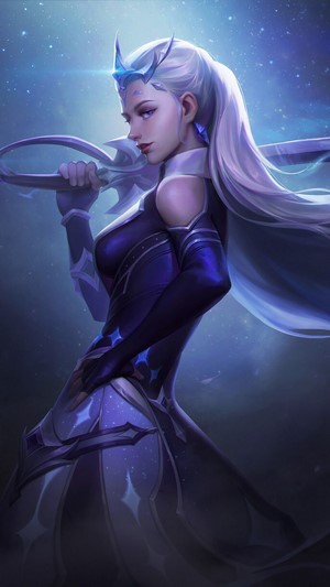 Fantasy girl warrior with sword 4K