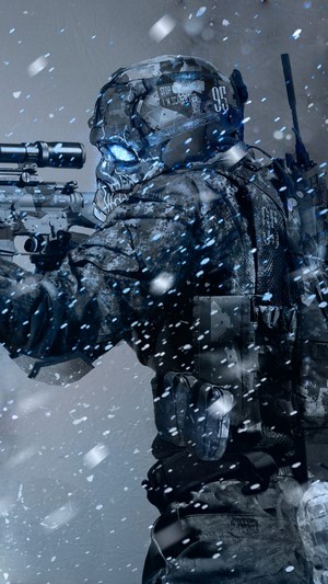 Sci-Fi, Soldier, Sniper, Rifle, 4k