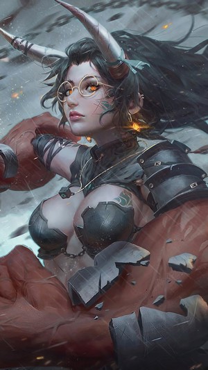 Fantasy Girl Warrior 4K