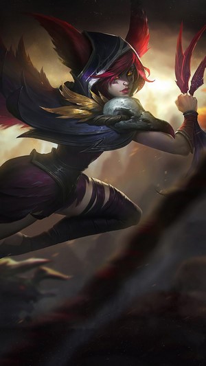 Xayah from League of Legends 4K