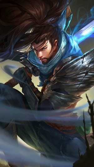 Yasuo from LoL 4K