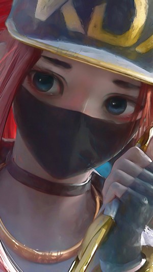 Akali from K/DA in League of Legends 4K