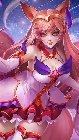 Ahri from LoL Star Guardian 4K
