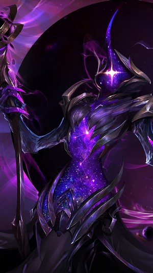 Soraka, LoL, Dark Star, 4k