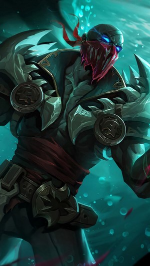 Pyke from League of Legends 4K