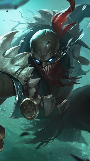 Pyke from League of Legends 4K