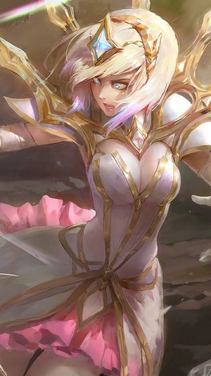 Elementalist Lux from League of Legends 4K