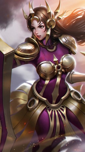 Leona from LoL 4K