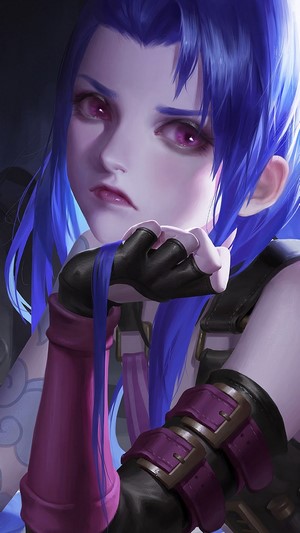 Jinx from LoL 4K