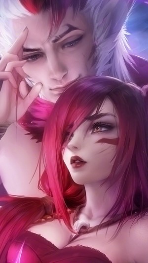 Xayah, Rakan, LoL, 4k