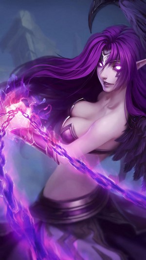 Morgana from League of Legends 4K