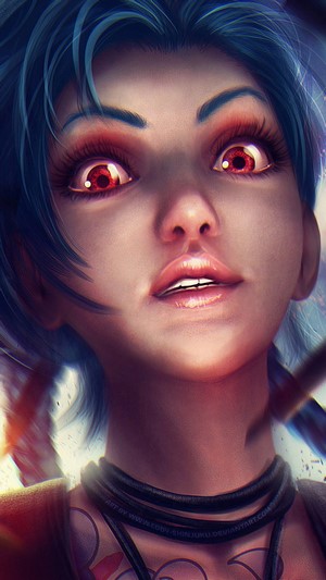 Jinx from League of Legends 4K