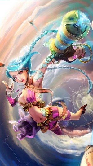 Jinx from League of Legends 4K