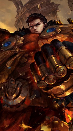 Garen from League of Legends 4K