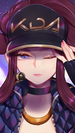 Akali from K/DA in 4K